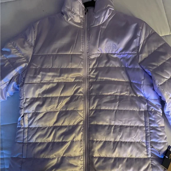 The North Face Lavender Puffer Jacket - Picture 1 of 5